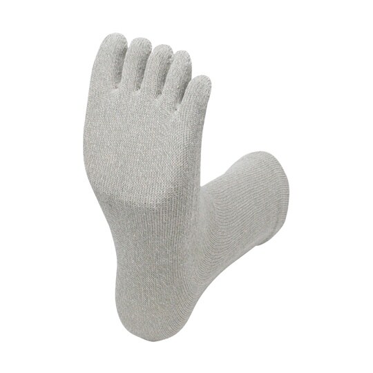 AG245 絹さらさら 五本指ソックス