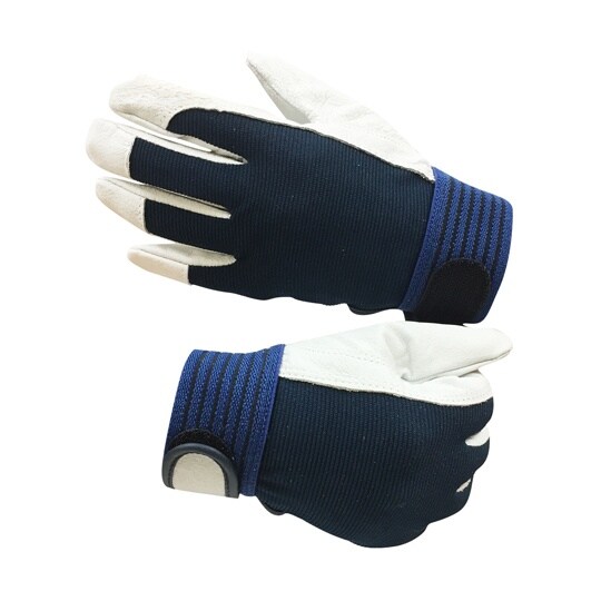 AG508−L 豚クレスト 背抜き手袋