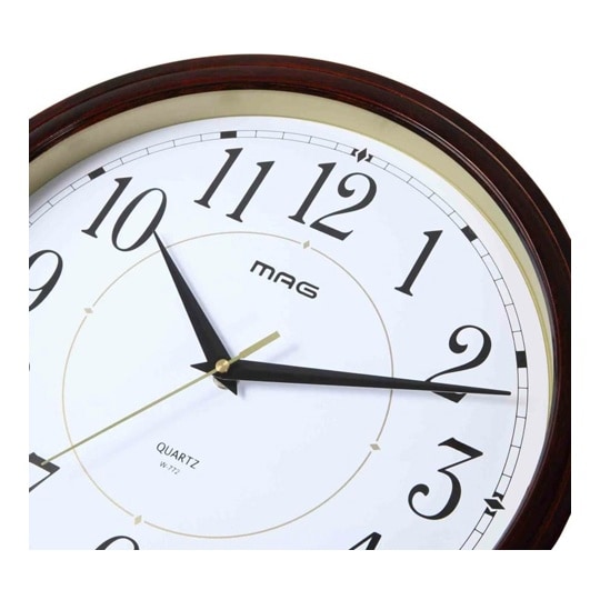 W−772 BR−Z 掛時計 橘