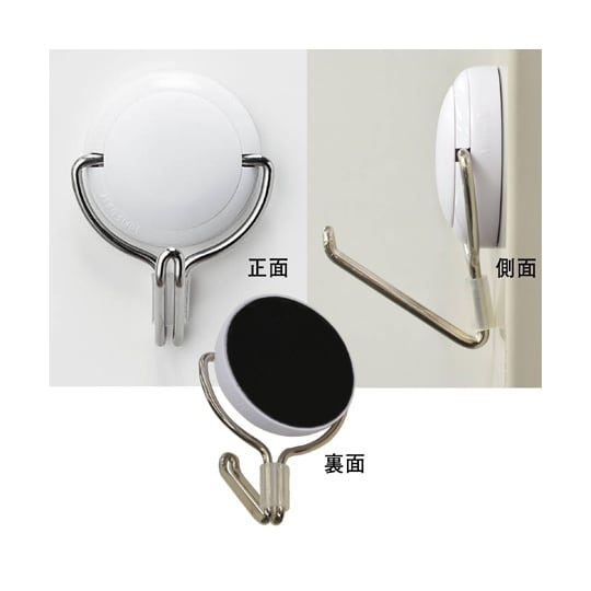 AZR−8W マグネットフック M 白