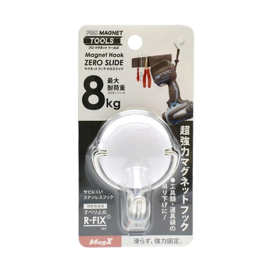 AZR−8W マグネットフック M 白
