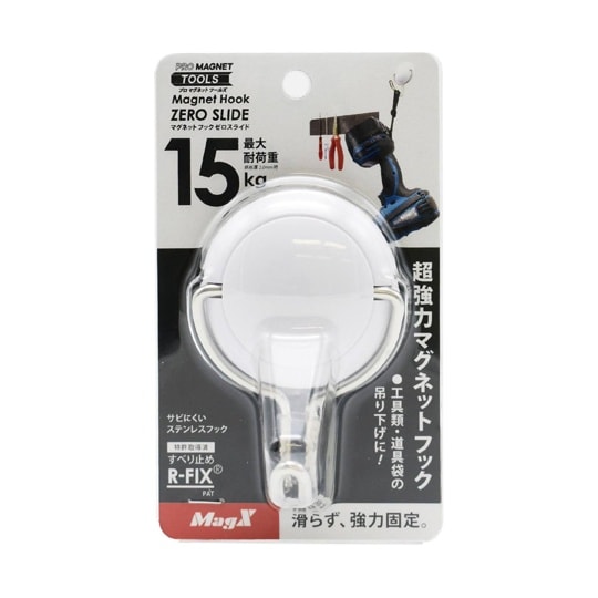 AZR−15W マグネットフック L 白