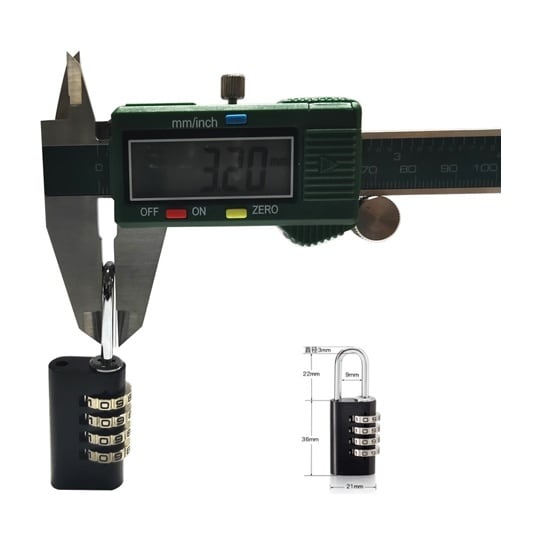 12730 ダイヤル可変式錠4桁ダイヤル