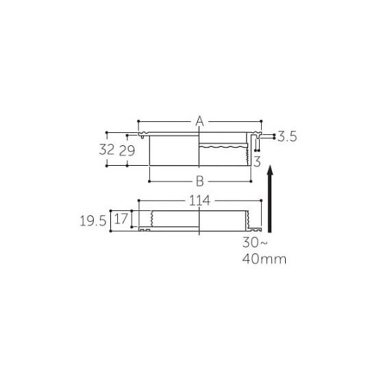 φ100mm あかり窓(木目) EA95