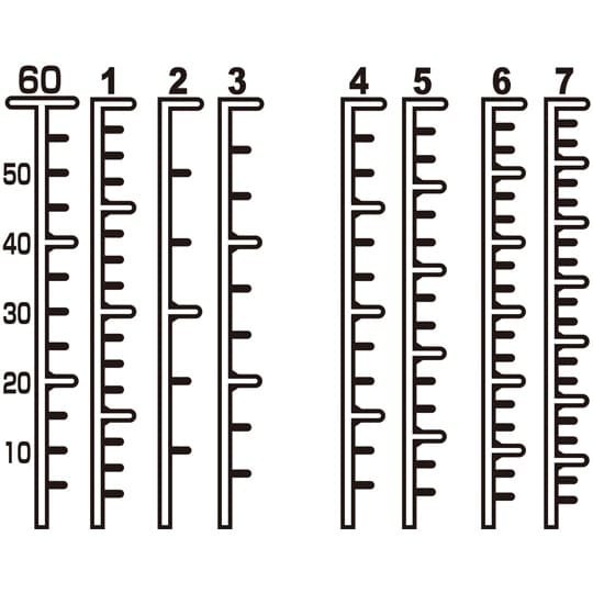 マーカー投薬瓶 60mL ノーマルキャッ