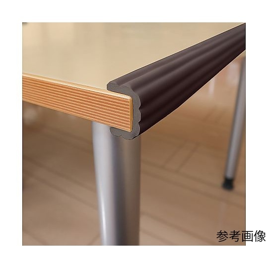 ウェーブクッション大 2m ブラウン B