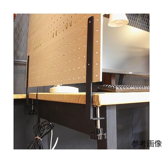 穴あきボード用 デスククランプ 2本入