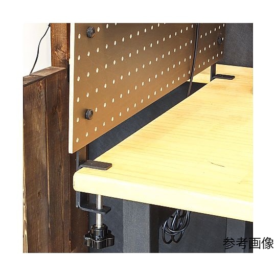 穴あきボード用 デスククランプ 2本入