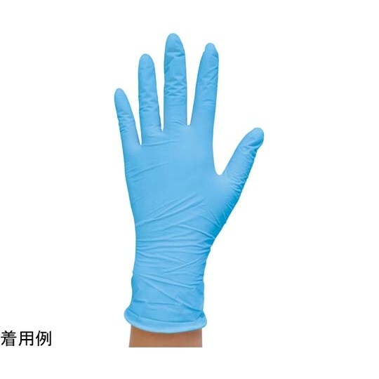 リーダー ニトリルグローブ ブルー M