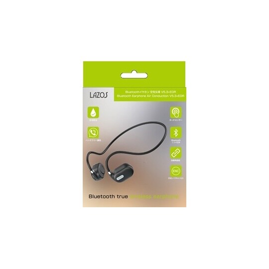Bluetoothイヤホン 空気伝導 L