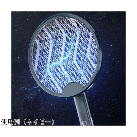 折りたたみ式電撃殺虫ラケット USB充電