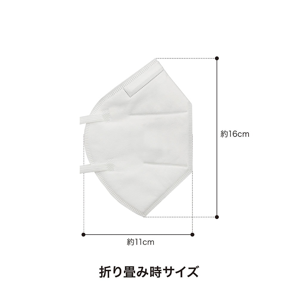 N95マスク 米国NIOSH認証 折畳式