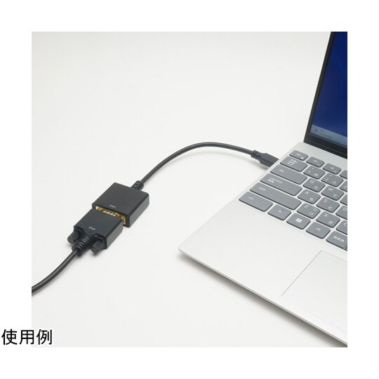 USB Type−C→VGA 変換アダプ