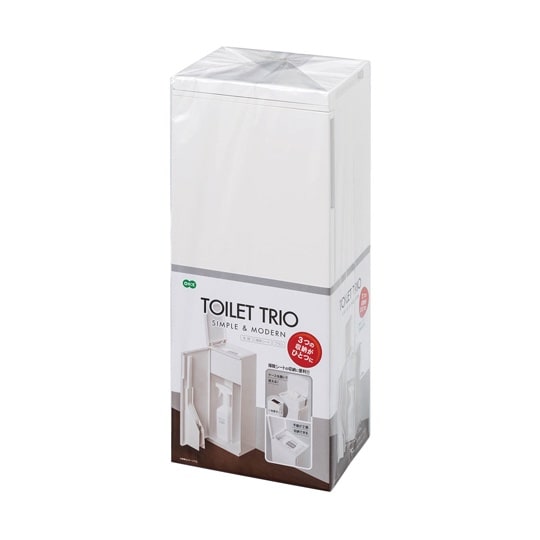 トイレブラシ ケース付き TOILET