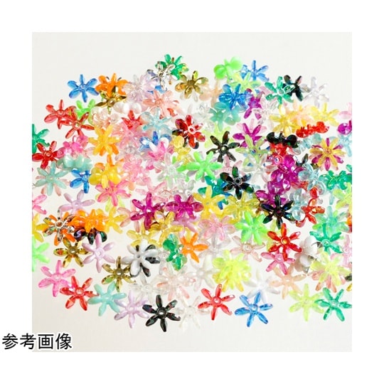 フラワービーズ ピンク・レッド系 14m