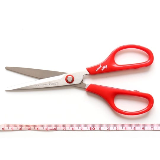 ハサミシルキー 赤 170mm FMS8