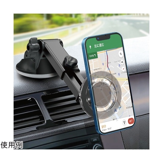 マグセーフ専用カーホルダースタンドタイプ