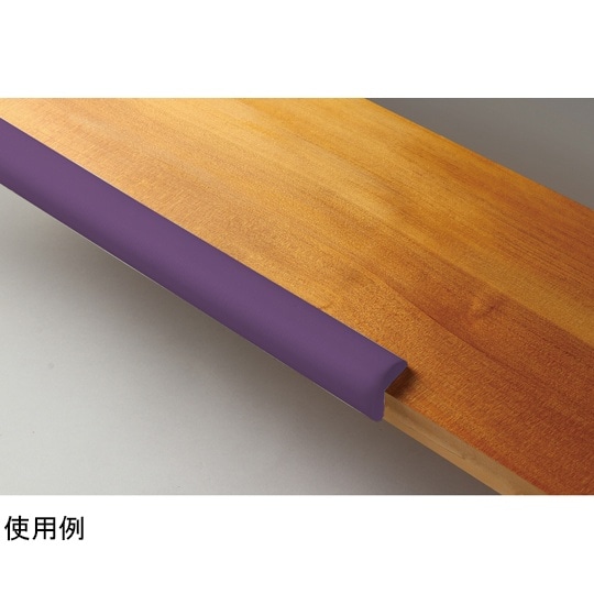 コーナーガードクッション ブラウン 2m