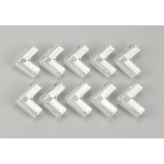 透明コーナーガード 角 L字 1セット(