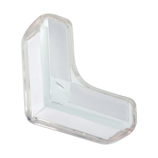 透明コーナーガード 角 L字 1セット(