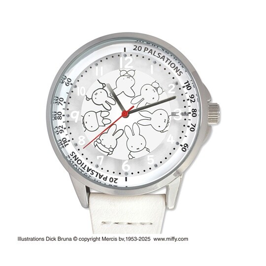 ミッフィーカラビナ付きウォッチ(スケルト