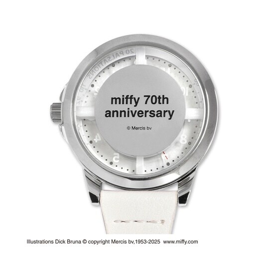 ミッフィーカラビナ付きウォッチ(スケルト