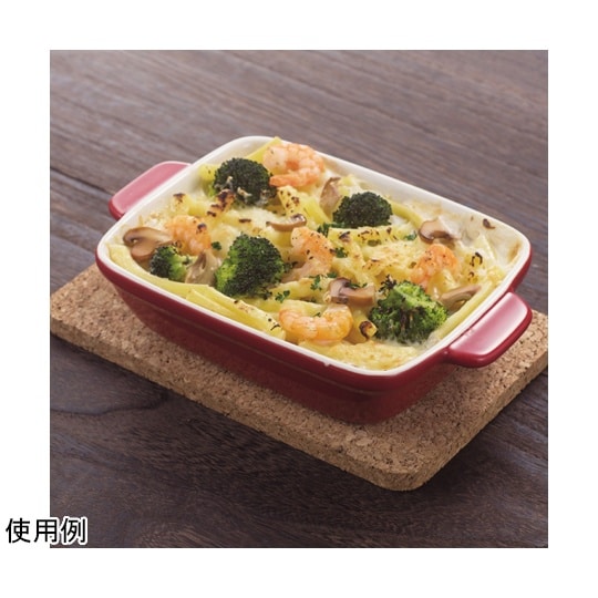 オーブンシェフ コルク鍋敷 角型 21×