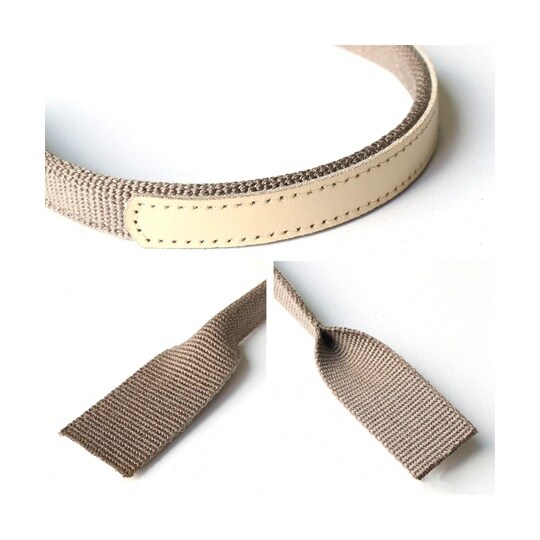 アクリル持手 本皮パーツ付 42cm 2