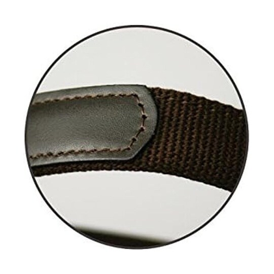 本革パーツ付アクリル持ち手 広巾タイプ