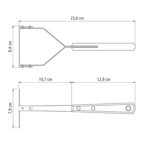 ポテトマッシャー レッド 21159/1