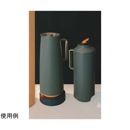 サーマルカラフェ 保温ポット 1L グリ