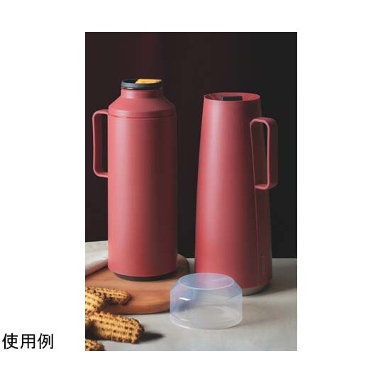 サーマルカラフェ 保温ポット 1L レッ