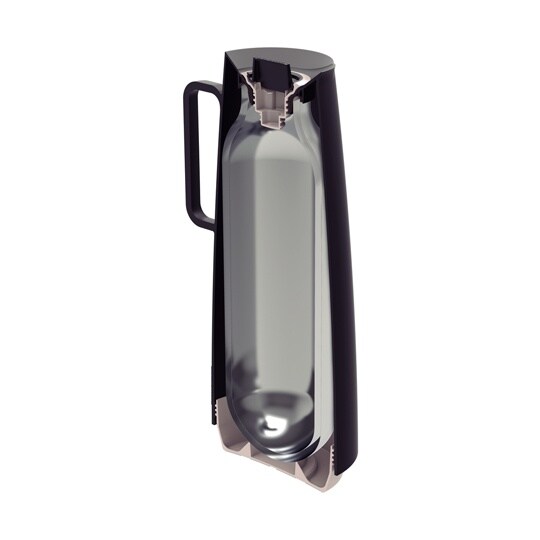 サーマルカラフェ 保温ポット 1L ブラ