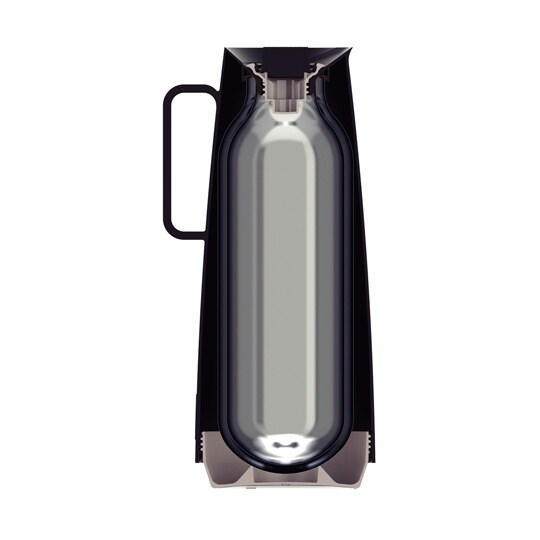 サーマルカラフェ 保温ポット 1L ブラ