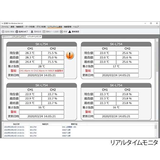記憶計R SK−L751一体型