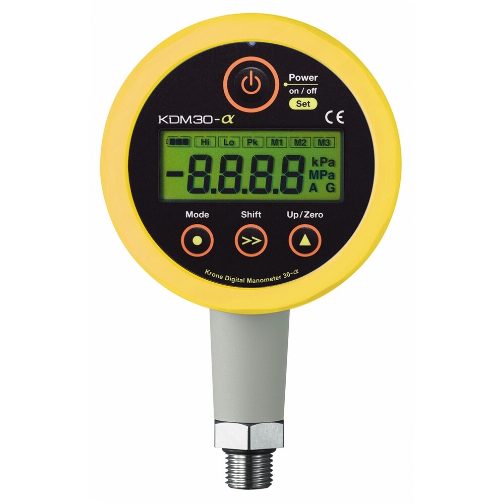 高精度デジタル圧力計 DC24Vタイプ