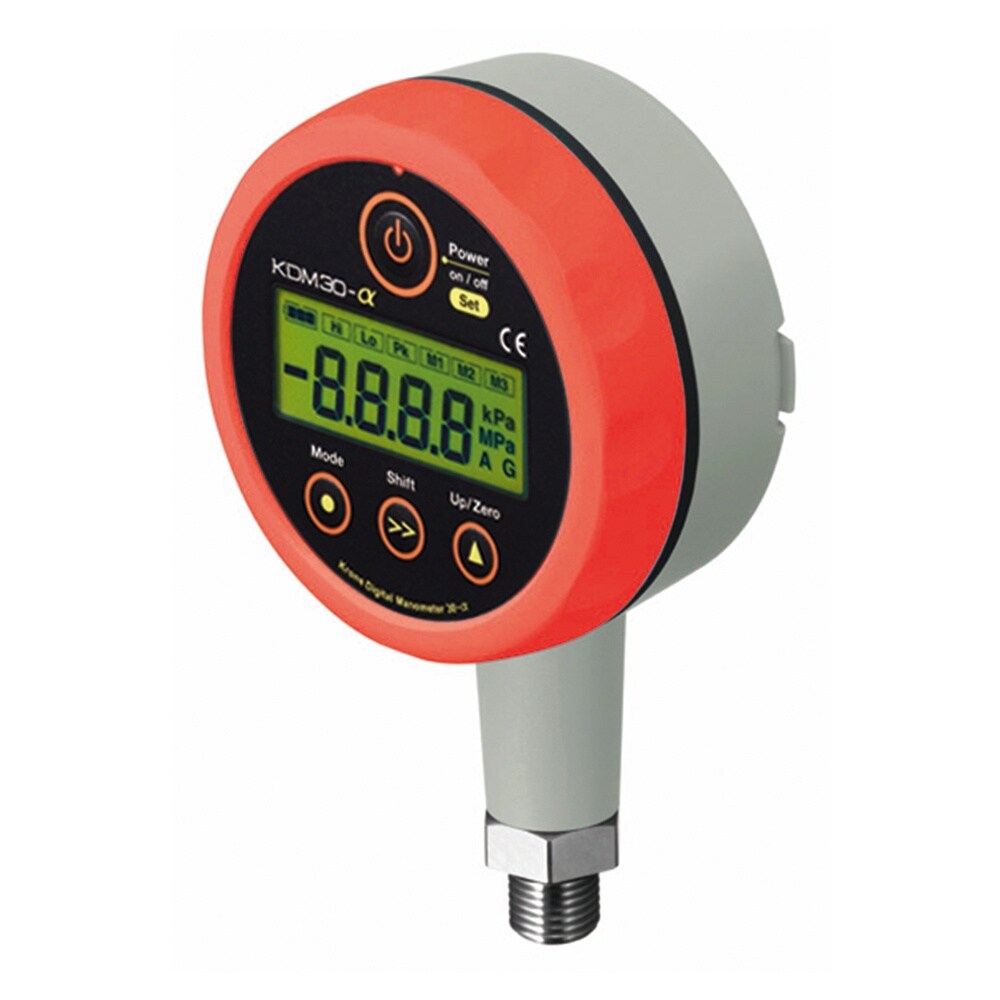 高精度デジタル圧力計 DC24Vタイプ