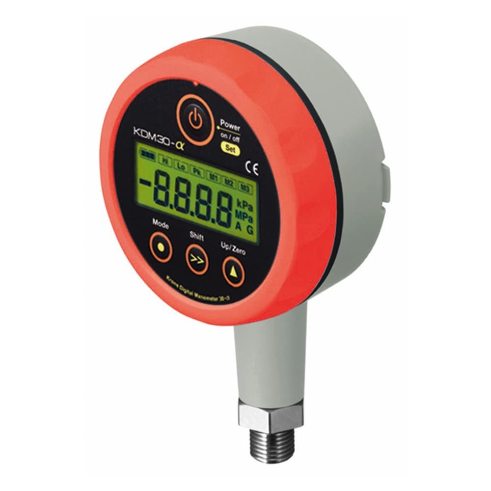 高精度デジタル圧力計 ACアダプタータイ