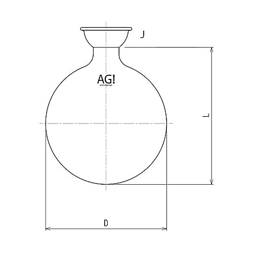 ロータリー受フラスコ 500ml