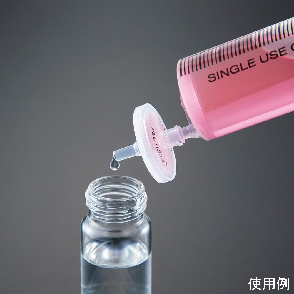 ビオラモシリンジフィルター親水性PVDF