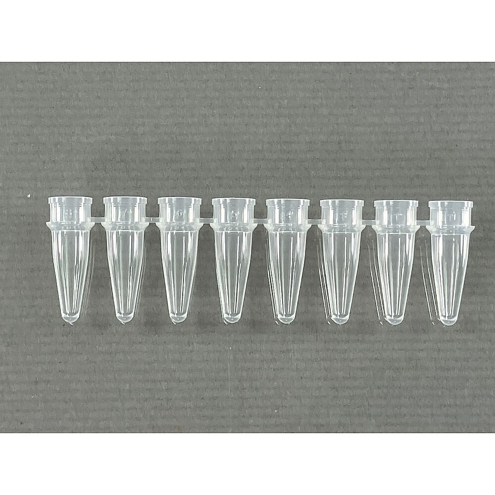 リアルタイムPCR用8連チューブ(キャッ