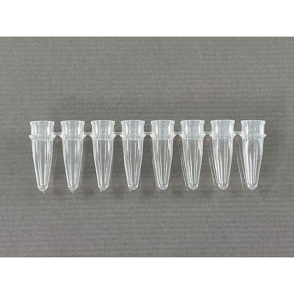 PCR用チューブ 8連ストリップ(キャッ