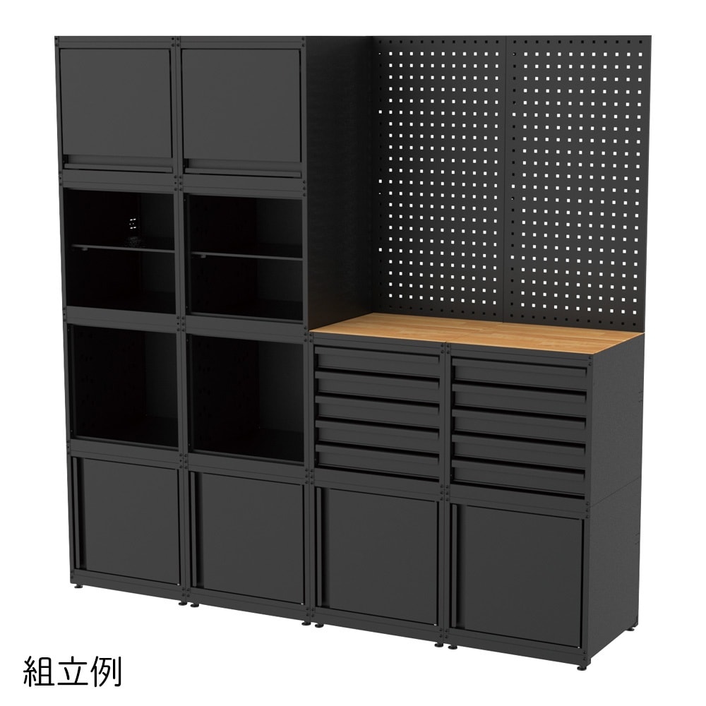 モジュール式キャビネット用 木目調天板