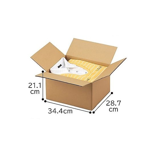 ダンボールケース 34.4×28.7×2