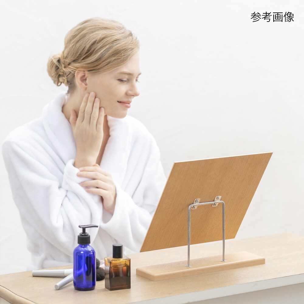 H−301 ウッドスタンドミラー
