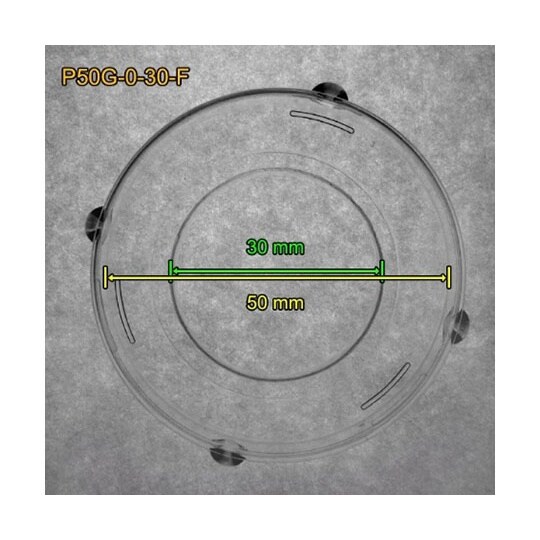 ガラスボトムディッシュ 1箱(100個入