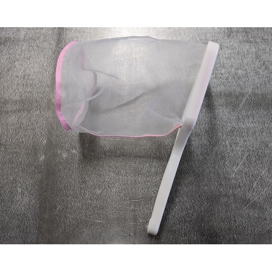 ポリエステル製採取ネット 円柱 75μ