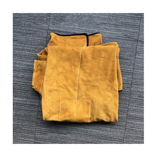 39951 牛革防護服 長袖割烹着型