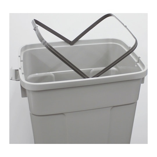 エコポリペール 角型 本体 #45 グレ