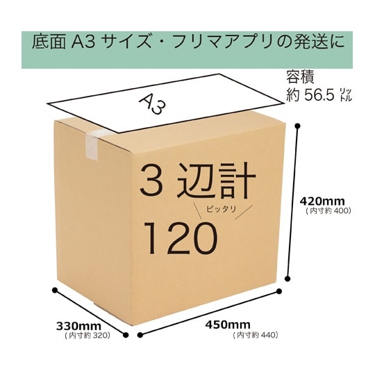 段ボール 120サイズ 20枚入 011